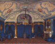 Hau Edward Petrovich Interiors of the Winter Palace. The Fourth Reserved Apartment. A Bedroom - Hermitage